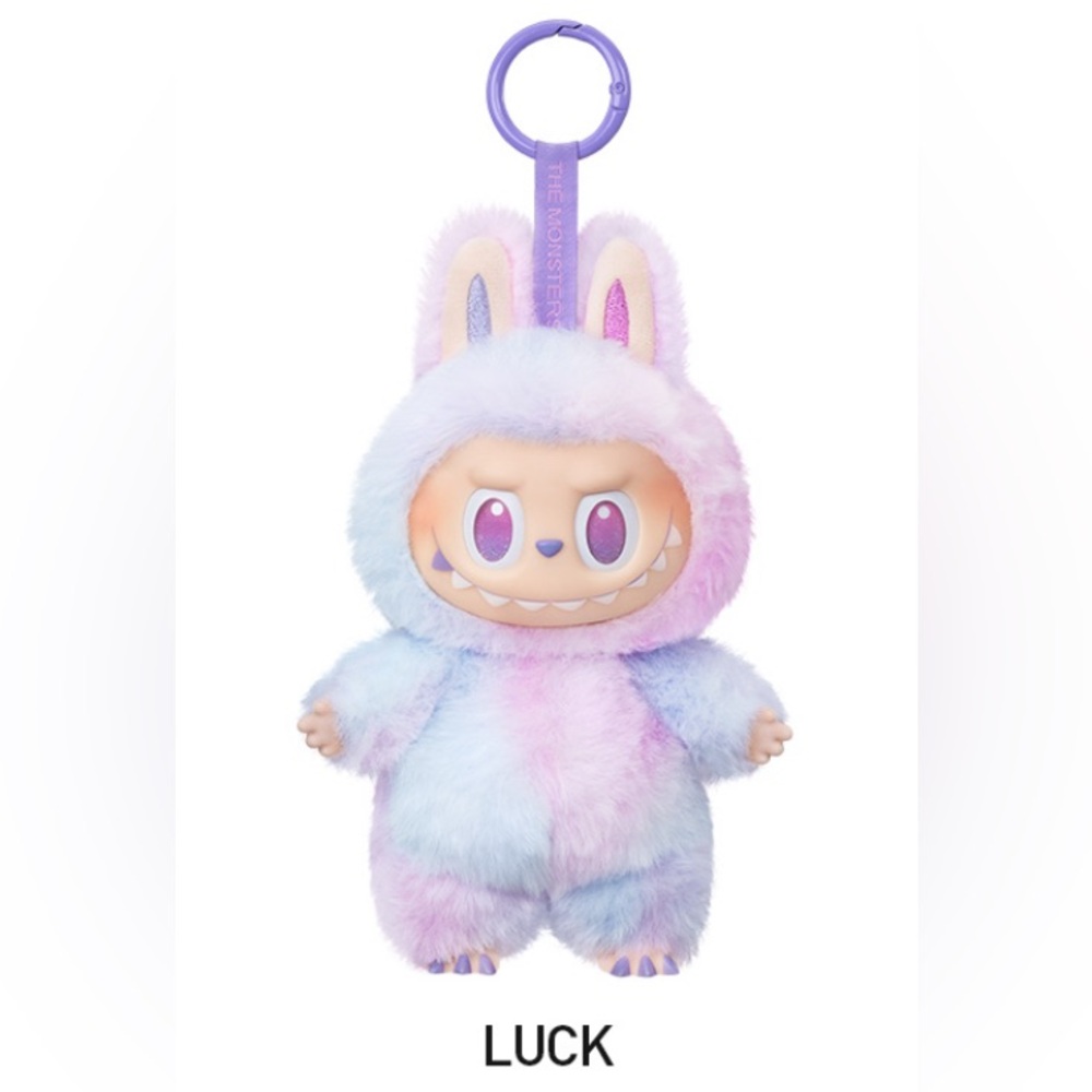 Big Into Energy Labubu - Luck💜